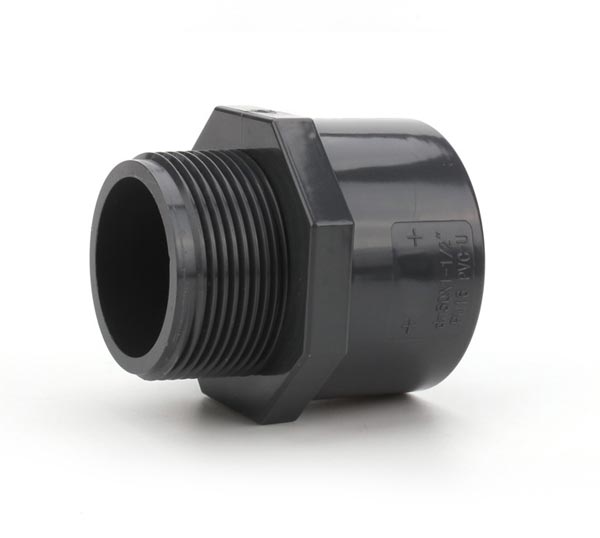 PVC SCH 80 MALE ADAPTER 1-1/2" ST