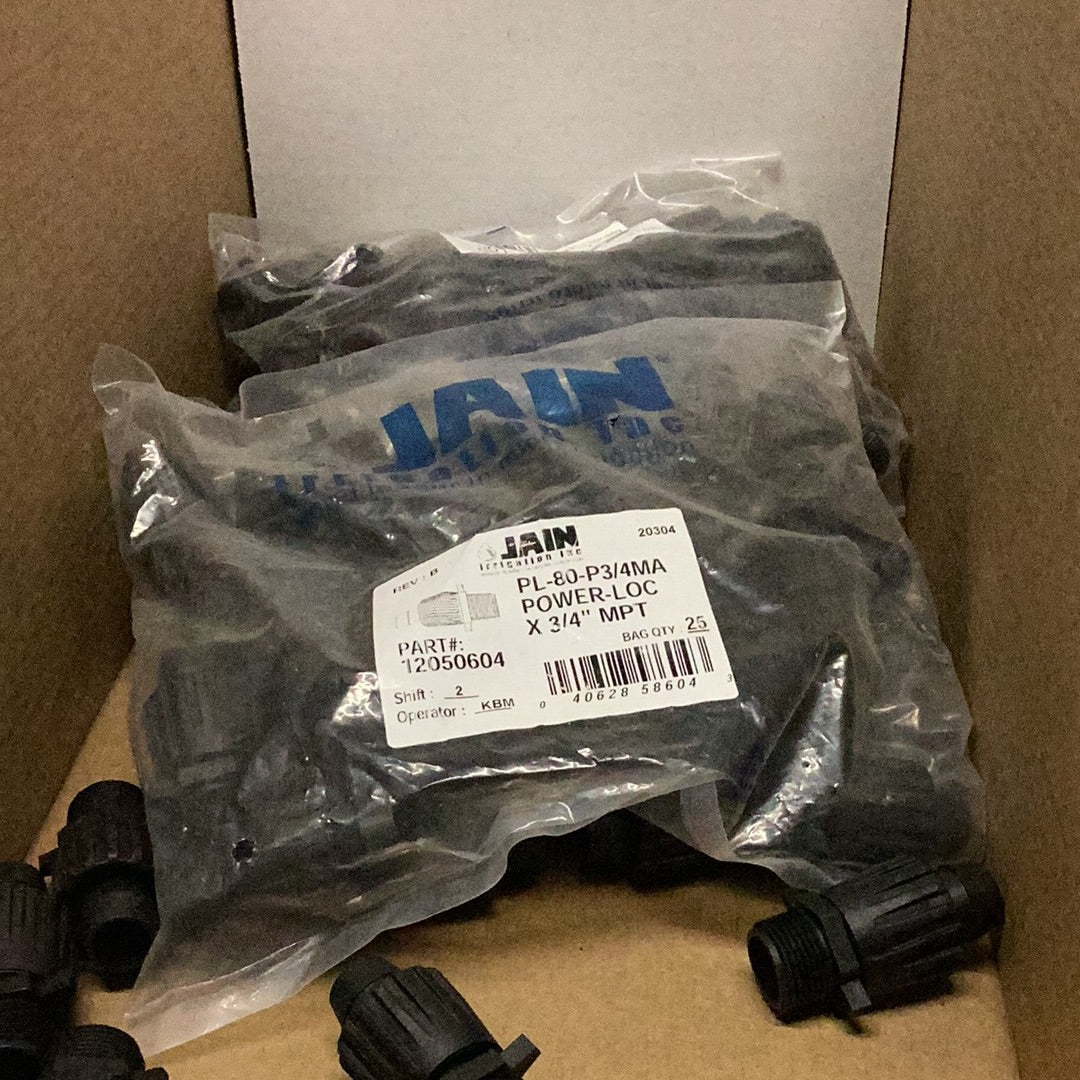 POWER LOC 80 x 3/4" MPT