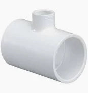 PVC REDUCER TEE 1-1/2" X 3/4" SSS